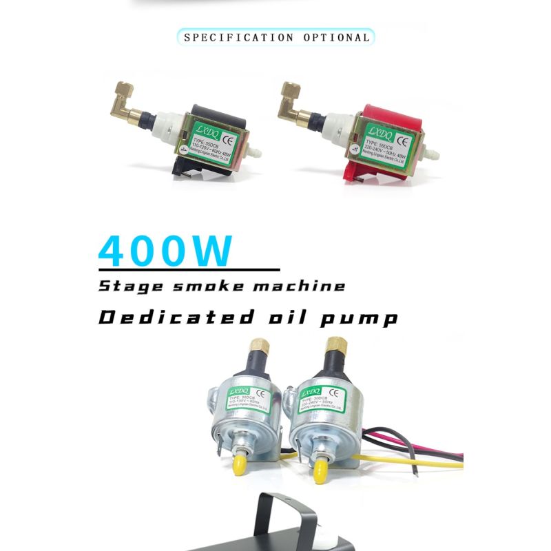 Bomba Eléctrica 55DCB para Máquina de Niebla Control de Aceite Preciso y Operación Silenciosa 110V 220V