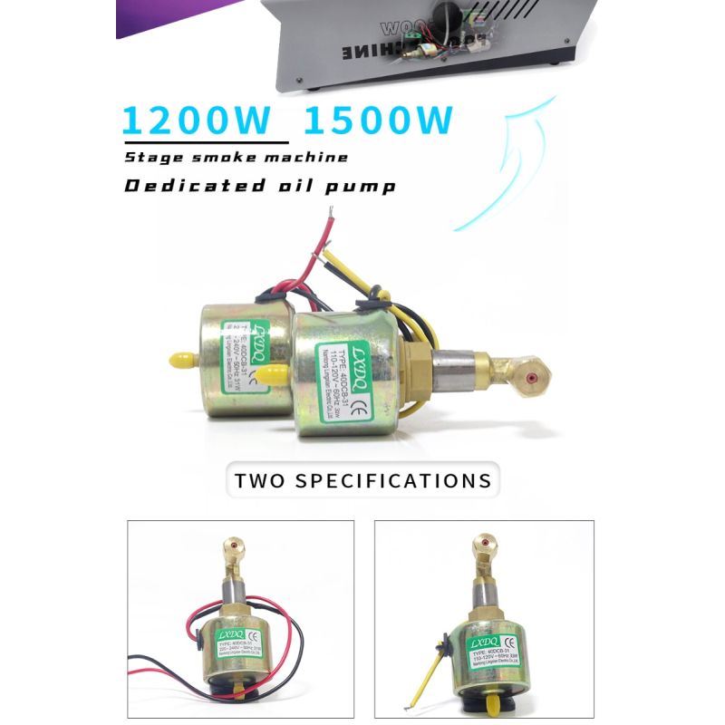 Bomba Eléctrica 55DCB para Máquina de Niebla Control de Aceite Preciso y Operación Silenciosa 110V 220V