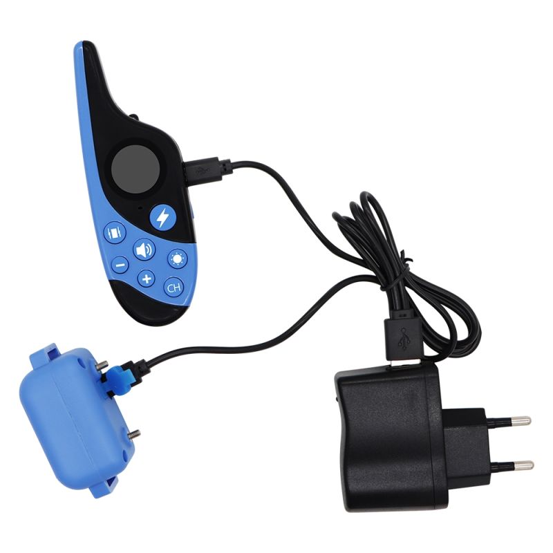 Collar de Entrenamiento para Perros 2021 con Control Remoto 500m y Pantalla LCD Resistente al Agua Recargable