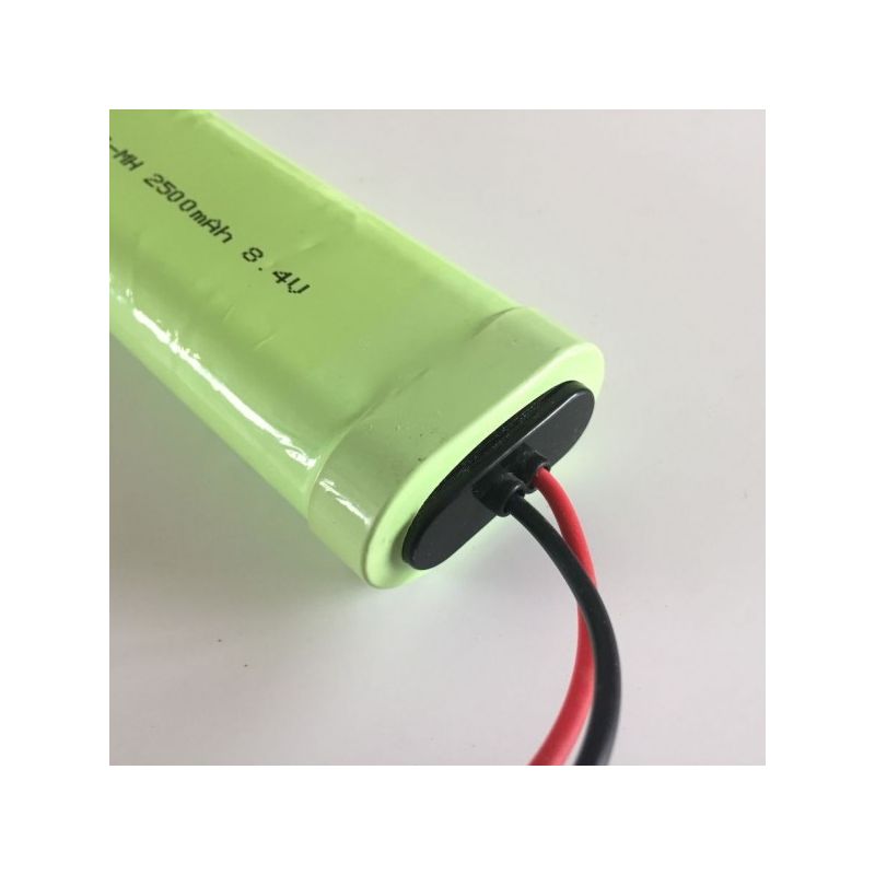 Batería Ni-MH 8.4V 2500mAh para RC | Paquete de Baterías Recargables SC de Alta Capacidad para Juguetes