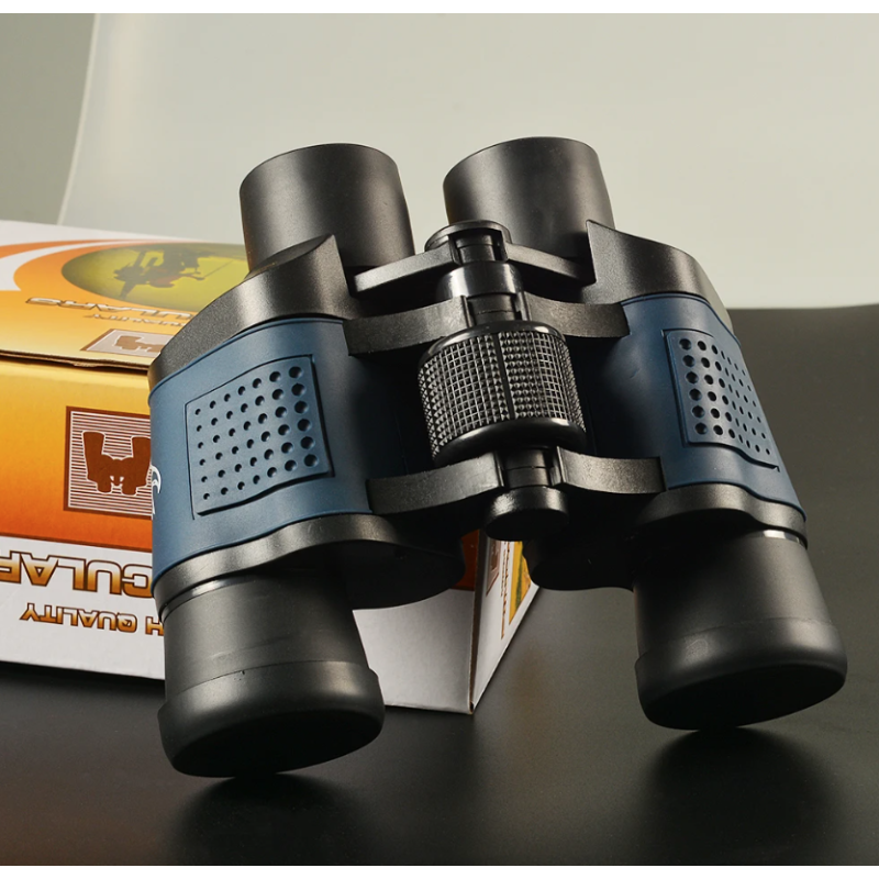 Binoculares Ópticos BAK4 60x60 Potentes y Portátiles para Observación de Aves y Senderismo Visión HD