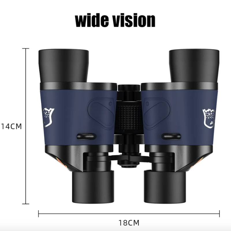 Binoculares Ópticos BAK4 60x60 Potentes y Portátiles para Observación de Aves y Senderismo Visión HD