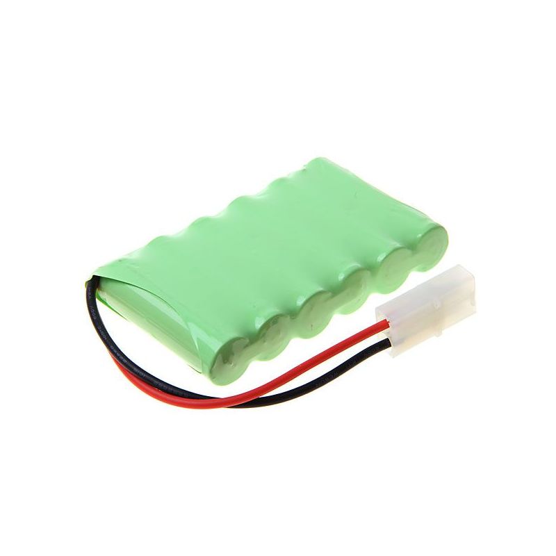 Batería Recargable Ni-MH Alta Capacidad 7.2V AA 1800mAh Eco-amigable para Dispositivos Electrónicos