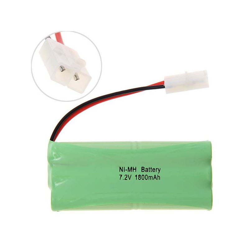 Batería recargable 7.2V AA Ni-MH 1800mAh para juguetes batería ecológica de alta capacidad y larga duración
