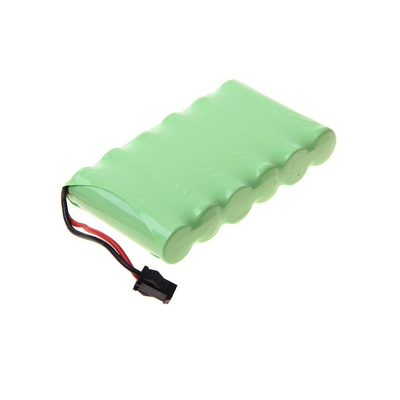Batería recargable NiMH 7.2V AA 1800mAh sin efecto memoria para dispositivos de alto consumo y coches teledirigidos