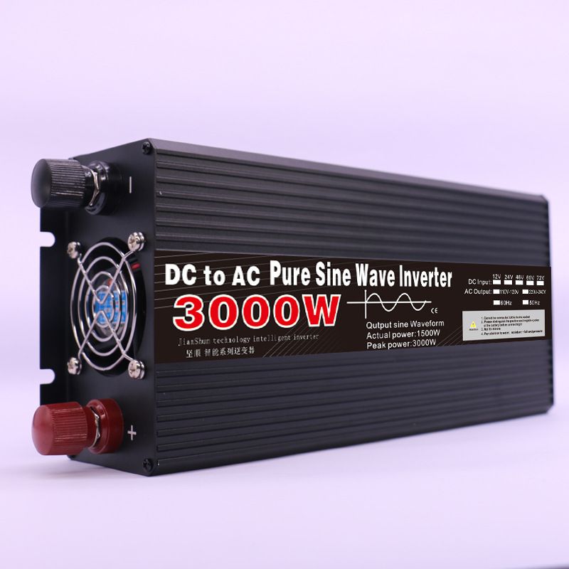 Inversor de Onda Sinusoidal Pura 8000W DC 12V 24V a AC 110V 220V Energía Solar Alta Calidad Para RV y Hogar