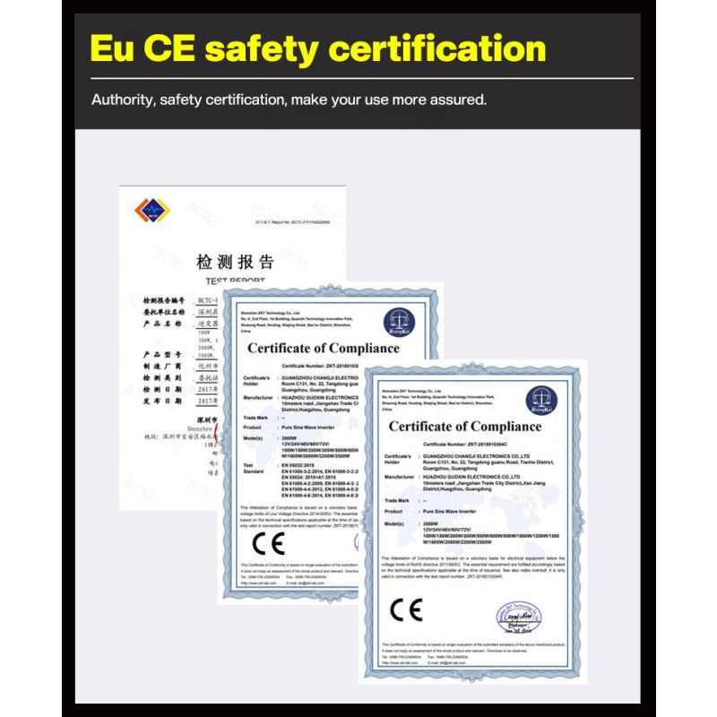 Inversor de Onda Sinusoidal Pura 8000W DC 12V 24V a AC 110V 220V Energía Solar Alta Calidad Para RV y Hogar