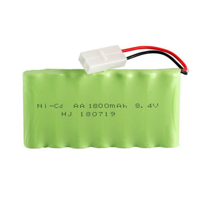 Batería Recargable Ni-MH 8.4V AA 1800mAh Ecológica Carga Rápida para RC Solución de Energía Duradera