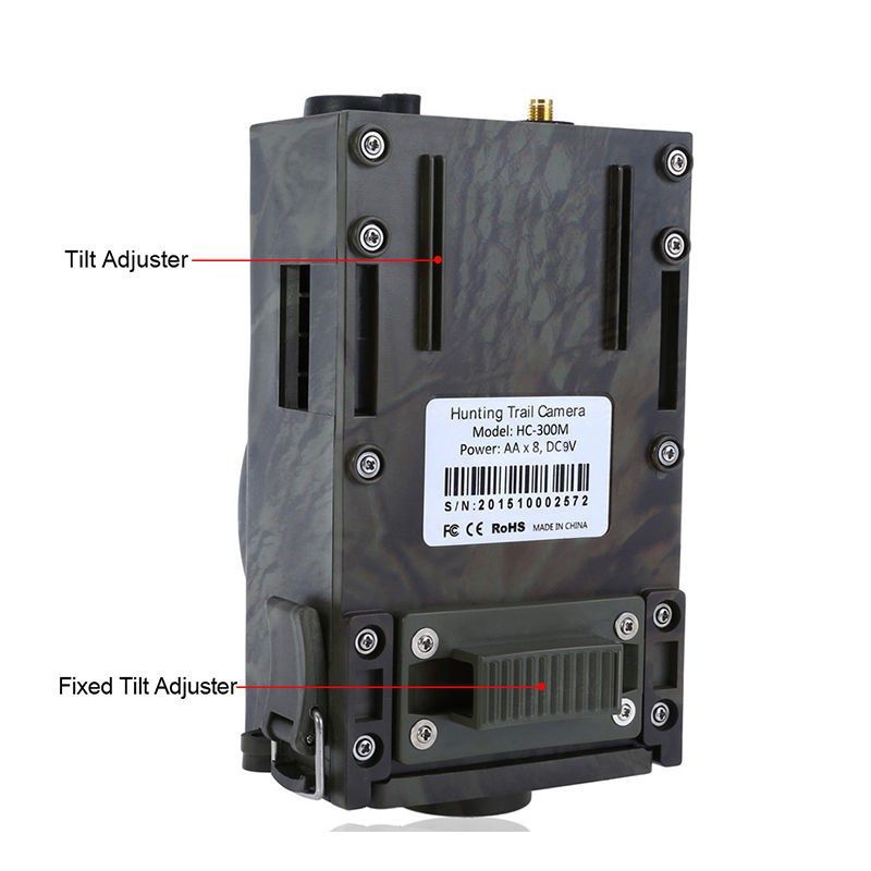 Cámara de Caza HC-300M 12MP 1080P con Visión Nocturna y Capacidad de Video Ideal para Monitoreo de Vida Silvestre