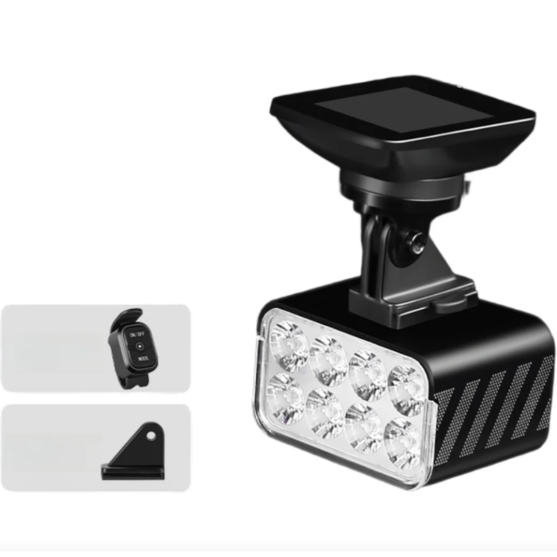 ¡Potente Luz Delantera Bicicleta 1800 Lúmenes! Control Remoto Inalámbrico, Elevable para Ciclismo Nocturno