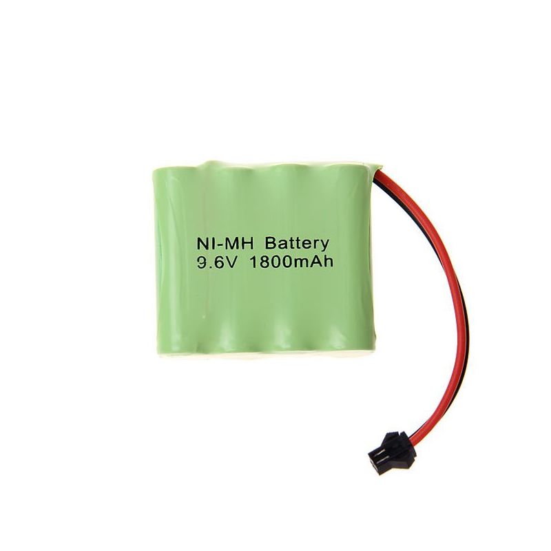 Batería Recargable 9.6V AA Ni-MH 1800mAh Ecológica Enchufe SM para Coches RC Aviones Modelo Rendimiento Estable