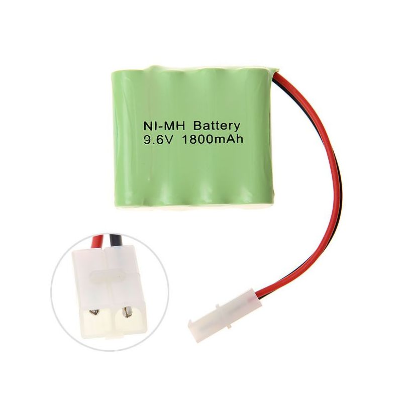 Batería Recargable 9.6V AA 1800mAh Alta Capacidad Ni-MH para Juguetes Gadgets Solución Sostenible Duradera