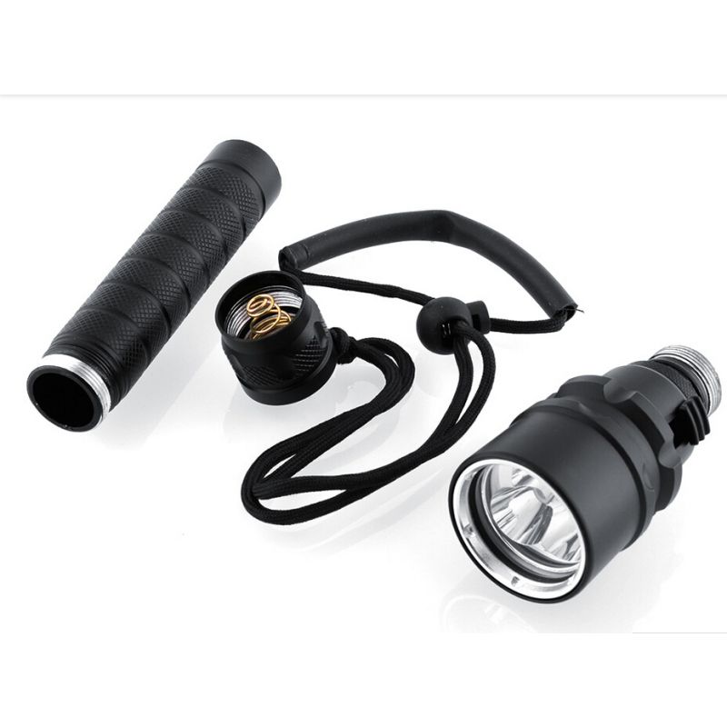 Linterna Subacuática UltraFire LED 6000lm Buceo 3x XML T6 Impermeable 100m Aleación de Aluminio Durable