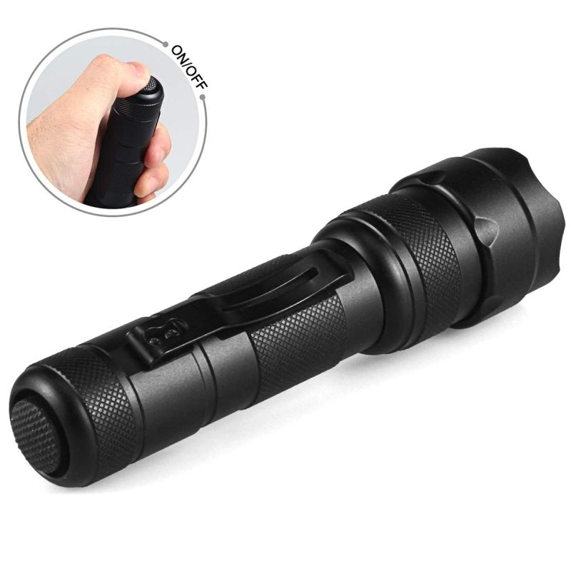 Linterna UltraFire WF-502B.2 OSRAM infrarrojo 940nm zoomable para observación de vida silvestre y seguridad