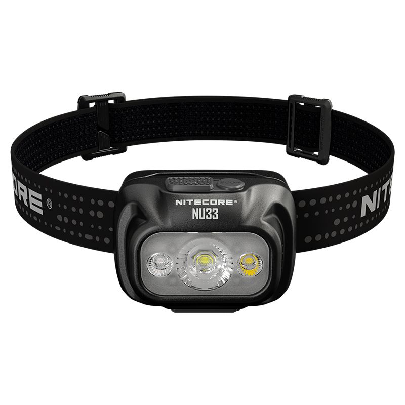 Linterna frontal Nitecore NU33 USB-C recargable 700LM LED alto CRI impermeable ligera y duradera para exteriores
