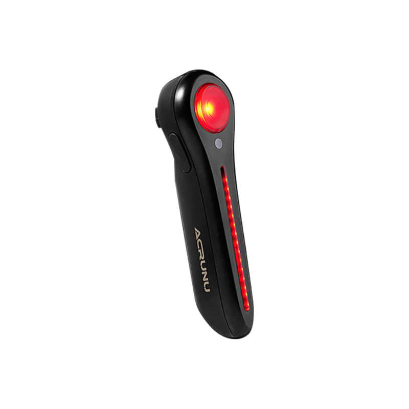 Luz Trasera Bicicleta Inteligente USB-C Recargable. Súper Brillante para Ciclismo de Montaña y Carretera.