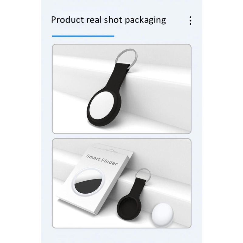 Mini Rastreador GPS Bluetooth 4.0 Localizador Inteligente Diseño Compacto Compatibilidad iOS Android y más
