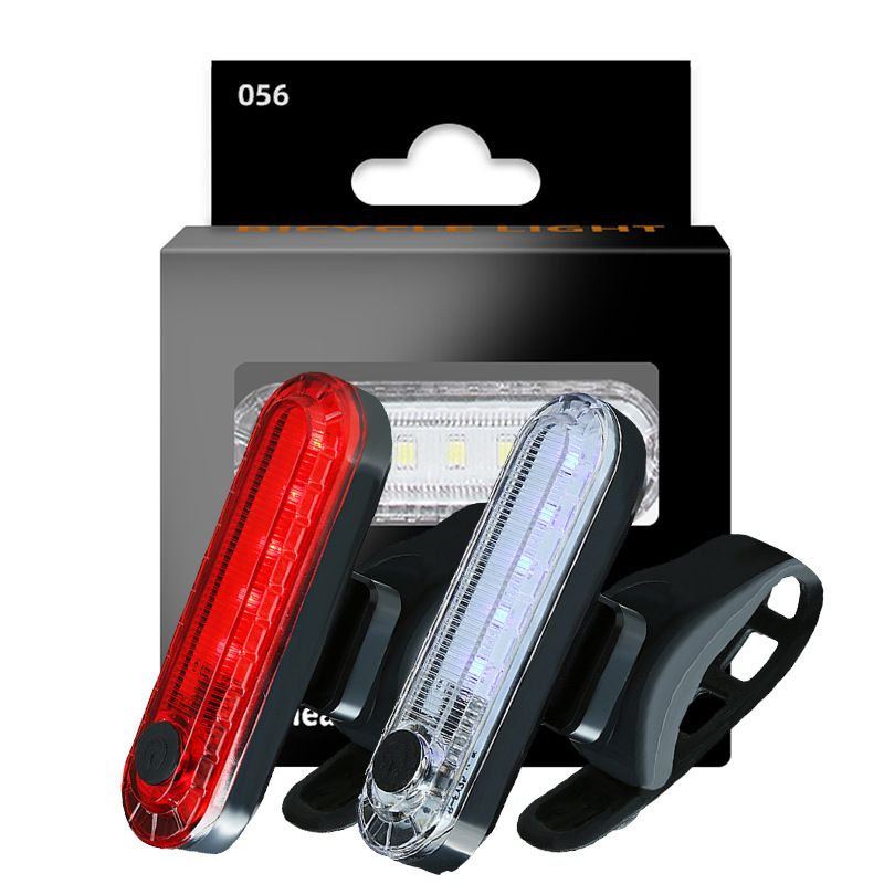 Luz Trasera Bicicleta Recargable USB con Tecnología LED Alta Visibilidad Ultrabright para Ciclismo Urbano