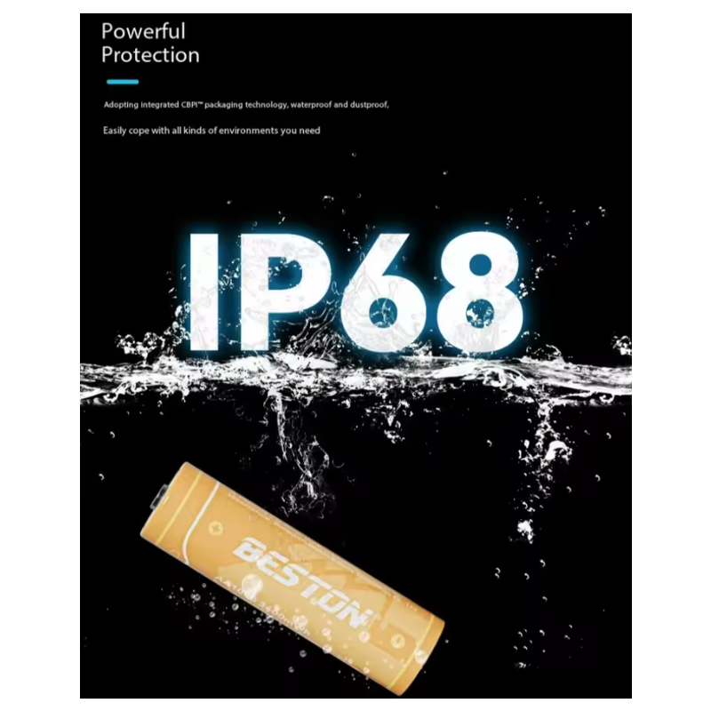 Beston Cargador Inteligente 8 Ranuras para Pilas AA 1.5V Li-ion 3600mWh Recargables. ¡Carga Rápida!
