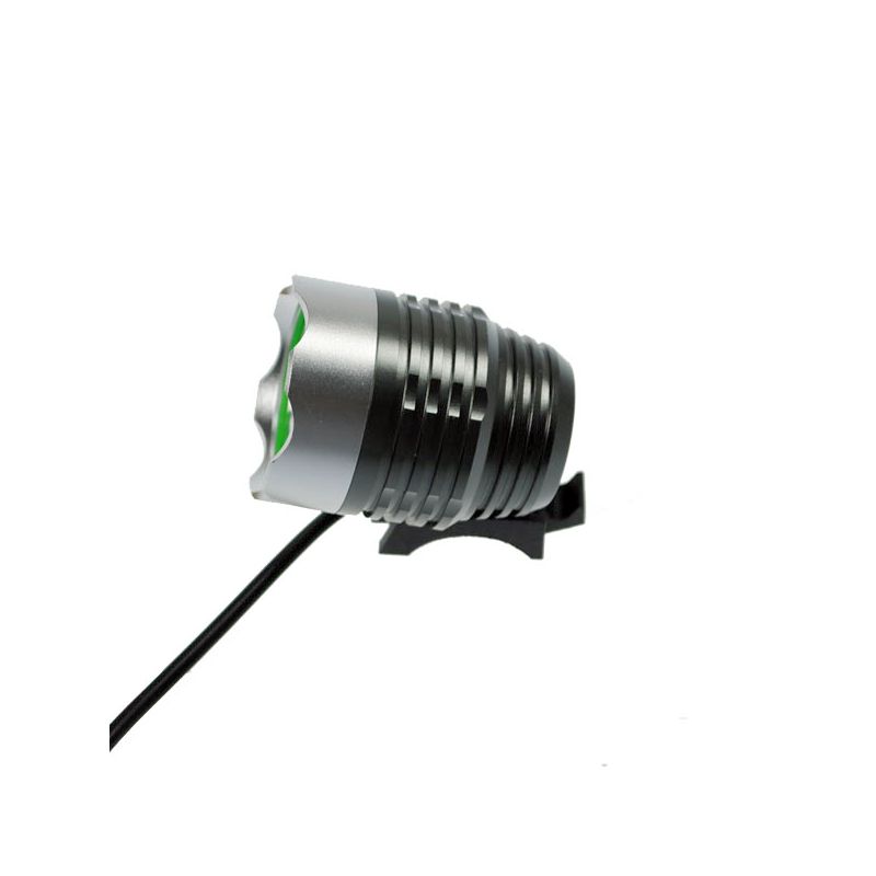 EternalFire BH01 T6 Luz para Bicicleta LED 1800 Lúmenes Alta Potencia Gris IP65 Instalación Fácil Seguridad