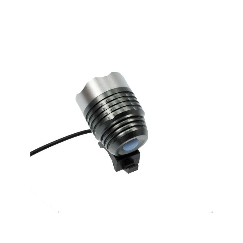 EternalFire BH01 T6 Luz para Bicicleta LED 1800 Lúmenes Alta Potencia Gris IP65 Instalación Fácil Seguridad