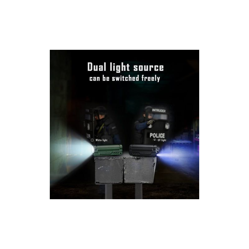 Linterna IMALENT BL50 3600 lúmenes LED recargable tipo C linterna EDC con luz UV y pantalla OLED