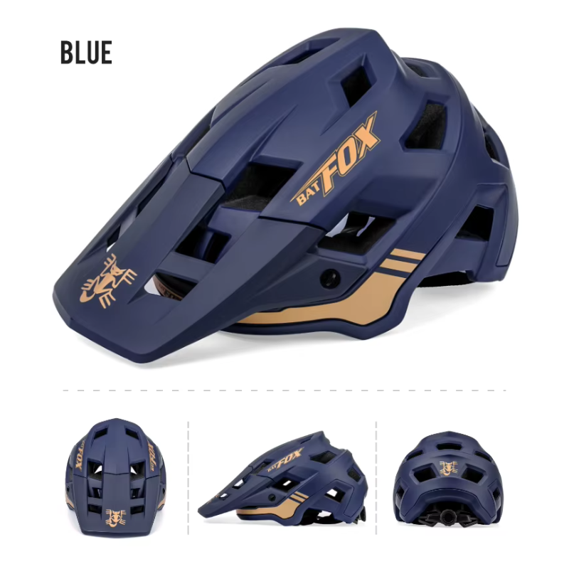 Casco de Bicicleta BATFOX Ligero Ajustable con Tecnología en Molde para Hombres Mujeres Colores Vibrantes