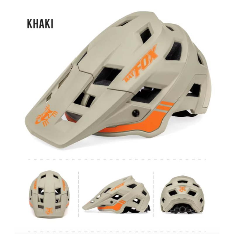 Casco de Bicicleta BATFOX Ligero Ajustable con Tecnología en Molde para Hombres Mujeres Colores Vibrantes