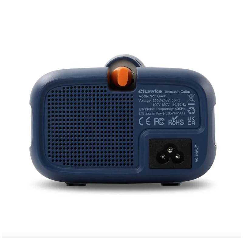 Cutter Ultrasónico Chawke 65W para Corte Preciso Textil, Impresión 3D y Costura | Cuchillo con Hoja Carbono
