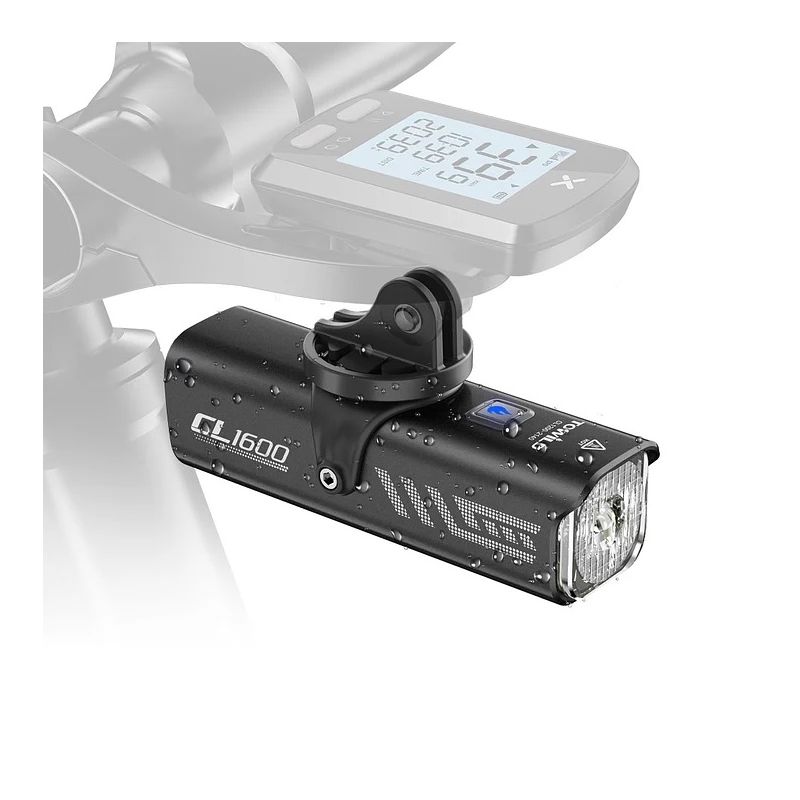 TOWILD CL1600 luz bicicleta 1600LM impermeable USB recargable control remoto ciclismo nocturno alta luminosidad