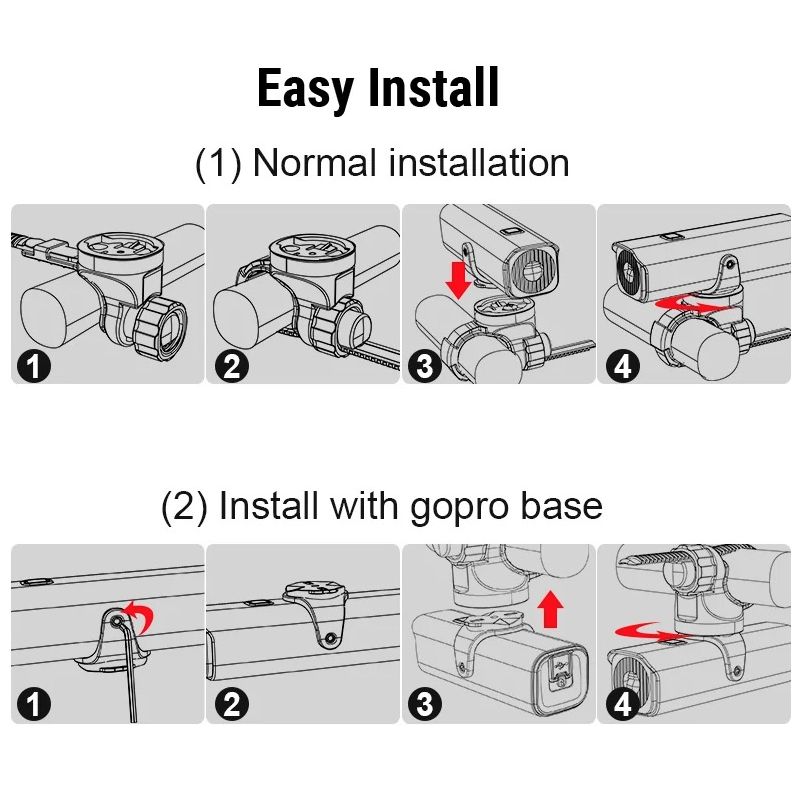 TOWILD CL1600 luz bicicleta 1600LM impermeable USB recargable control remoto ciclismo nocturno alta luminosidad