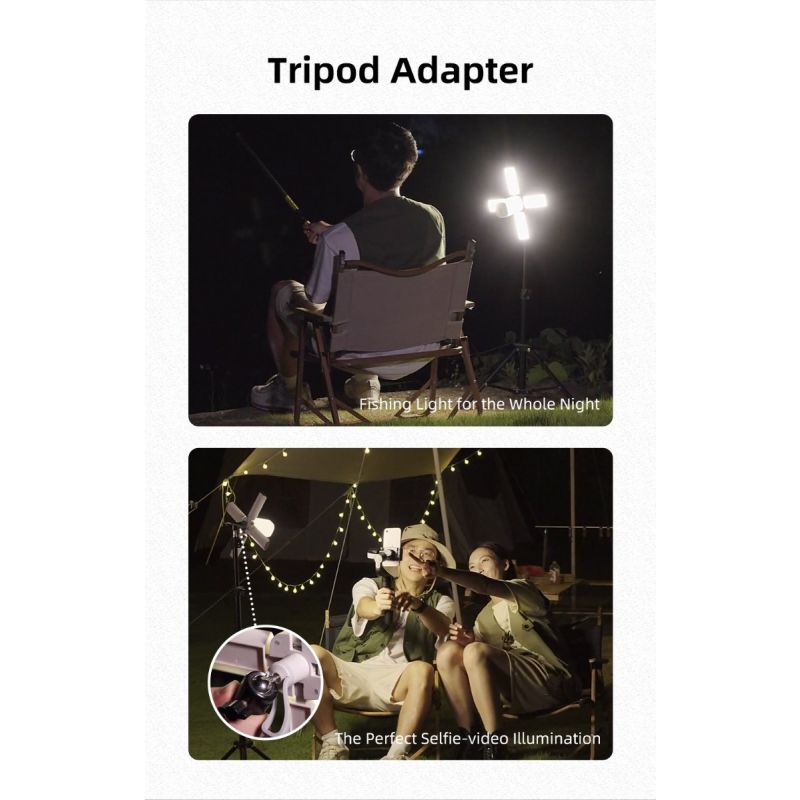 Luz Camping Klarus CL2 750 Lúmenes Plegable Bombillas 90° 7 Modos Luz Ambiental Ideal Cuidado Ocular