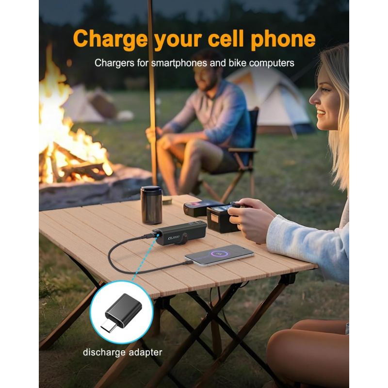 TOWILD CL2000 Luz Bicicleta 2000 Lúmenes | Faro Delantero Anti-deslumbramiento, Súper Brillante