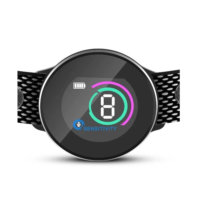 Collar Antiladridos Inteligente Control de Ladridos para Perros Algoritmo de Corteza Avanzado Collar Recargable