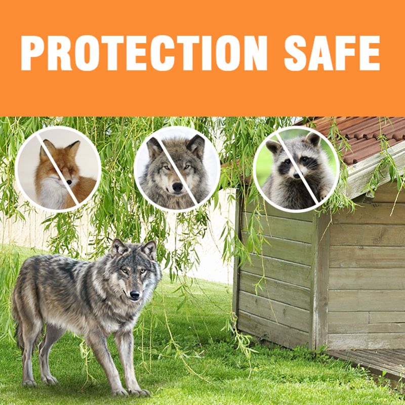 Puerta segura para pollos con temporizador automático Motor inteligente Instalación fácil y resistente climate