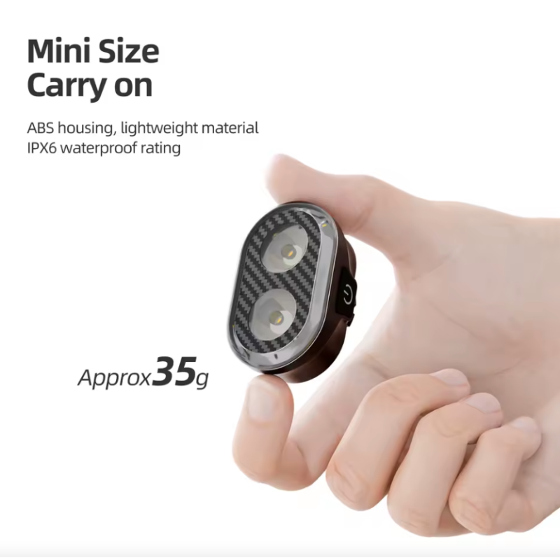 Luz trasera inteligente CYCLAMI CY200 con sensor de freno alta visibilidad e impermeable IPX6 para ciclismo seguro