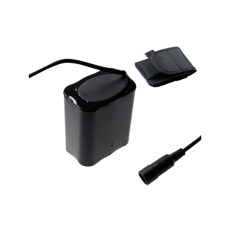 Batería 5521 Interfaz DC 8.4V 13200mAh para luces LED bicicleta diseño impermeable accesorio ciclismo
