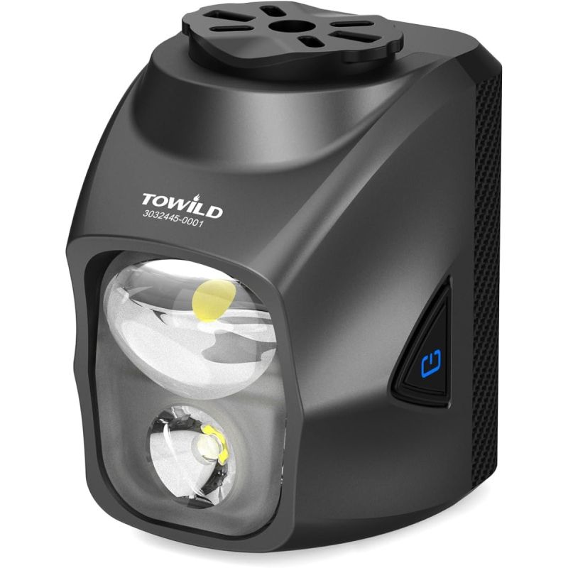 TOWILD DLite 1700 DL1700 Faro Bici Potente | Luz Recargable USB 1700 Lúmenes Impermeable Seguridad
