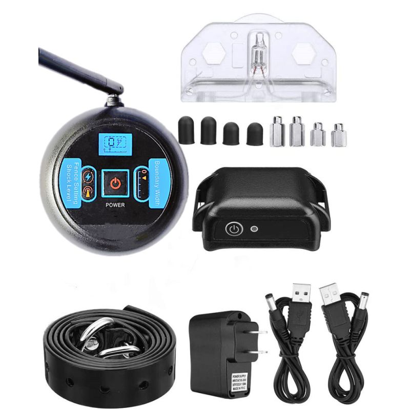 Sistema inalámbrico de valla eléctrica para perros solución de seguridad innovadora con collar impermeable 200m