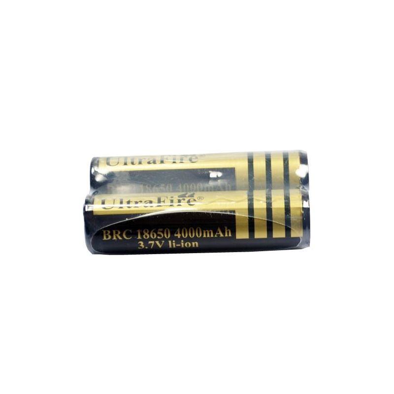 Batería Ultrafire BRC 4000mAh 3.7V 18650 recargable alta capacidad para linternas LED y dispositivos electrónicos
