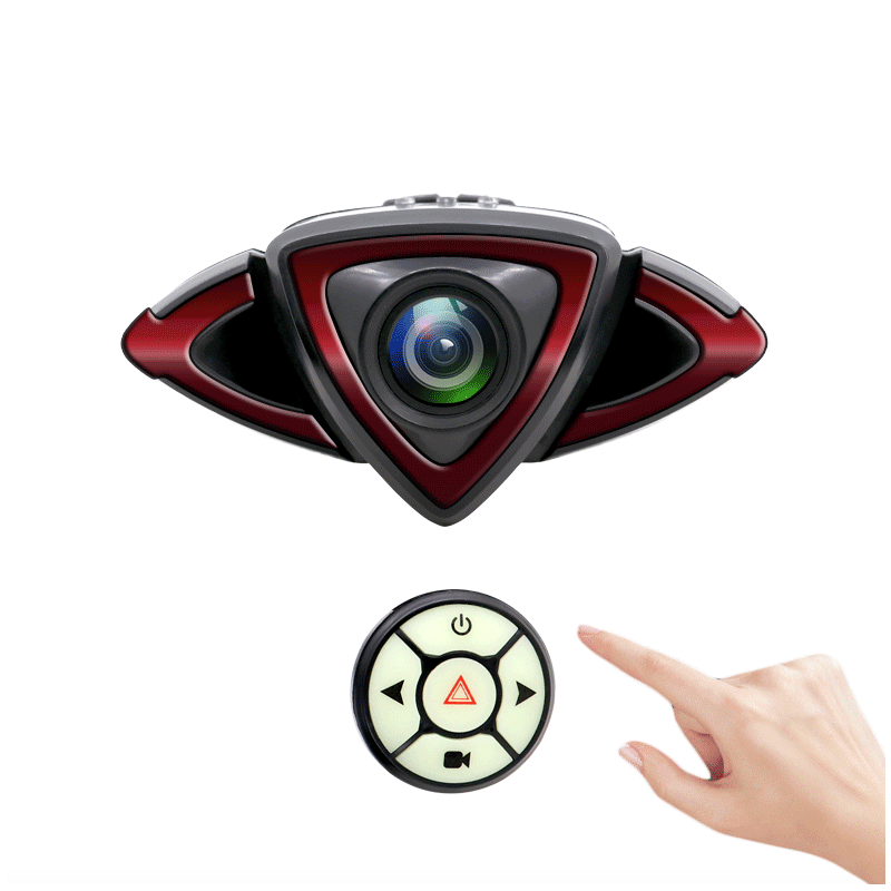 Grabadora de luz trasera DV para bicicleta con cámara 1080P control remoto inteligente seguridad ciclismo