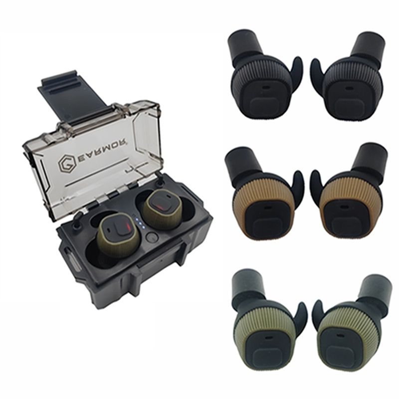 EARMOR M20 Auriculares Tácticos Cancelación de Ruido Confort Ideal para Tiro y Aplicación de la Ley