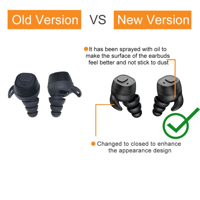 EARMOR M20 Auriculares Tácticos Cancelación de Ruido Confort Ideal para Tiro y Aplicación de la Ley