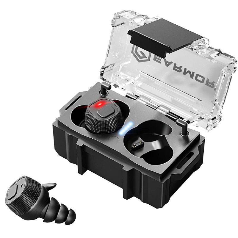 EARMOR M20 Auriculares Tácticos Cancelación de Ruido Confort Ideal para Tiro y Aplicación de la Ley