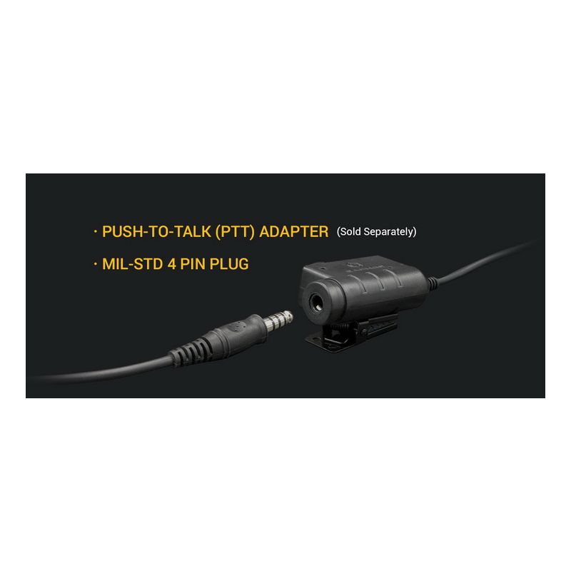 Orejeras Tiro EARMOR M32 MOD1 Auriculares Tácticos Protección Auditiva y Comunicación Electrónica Ajuste Cómodo