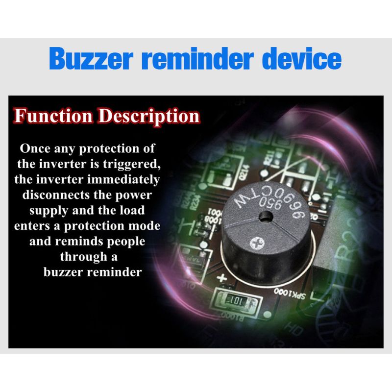 Inversor eléctrico EASUN de onda sinusoidal pura 5000W 12V/24V a 220V energía limpia y protección para el hogar