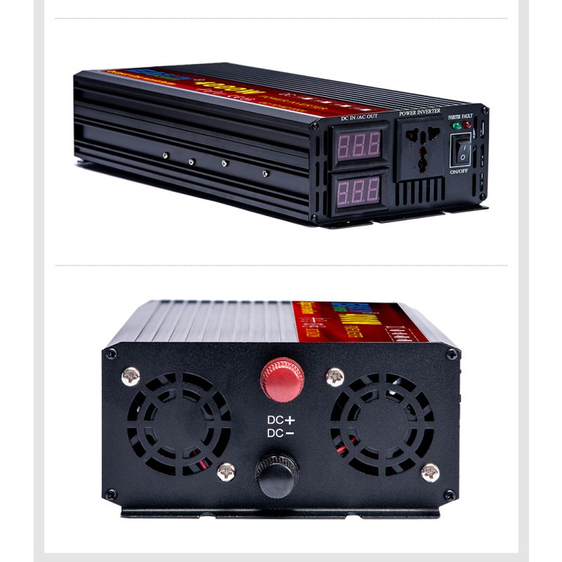 Inversor eléctrico EASUN de onda sinusoidal pura 5000W 12V/24V a 220V energía limpia y protección para el hogar