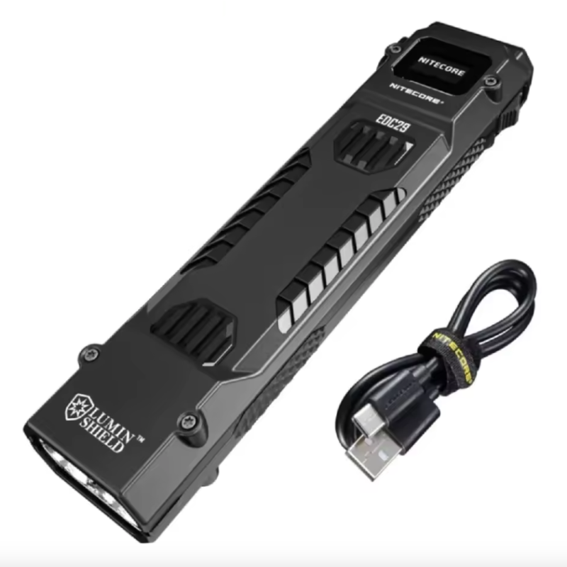 Linterna recargable USB-C NITECORE EDC29 6500 lúmenes LEDs UHi 20 MAX alta luminosidad para aventuras y urbano