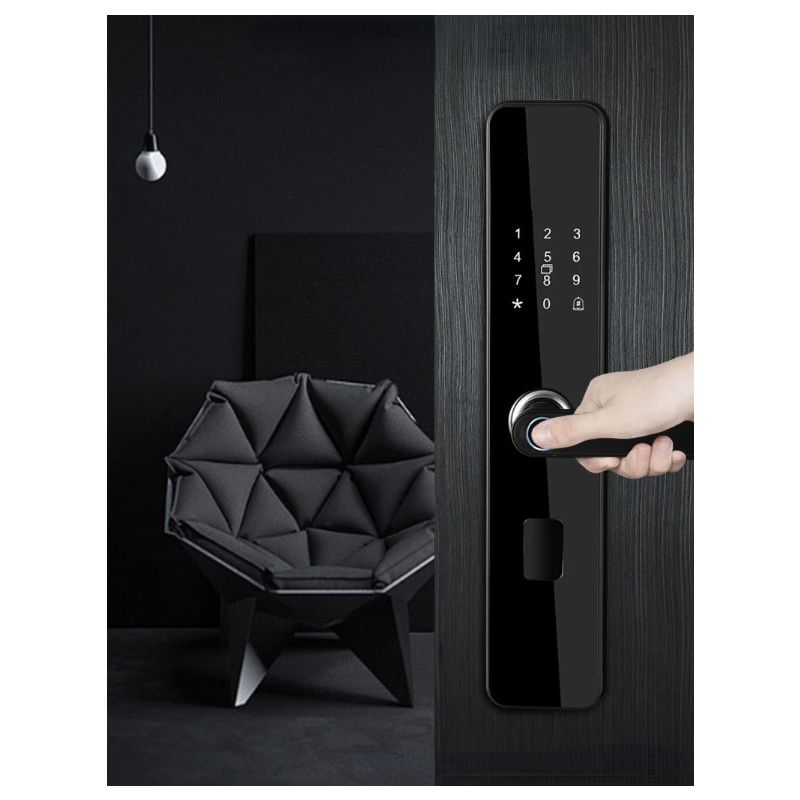 Cerradura Electrónica Inteligente con Huella Digital Biométrica Seguridad Para El Hogar y Acceso Sin Llave