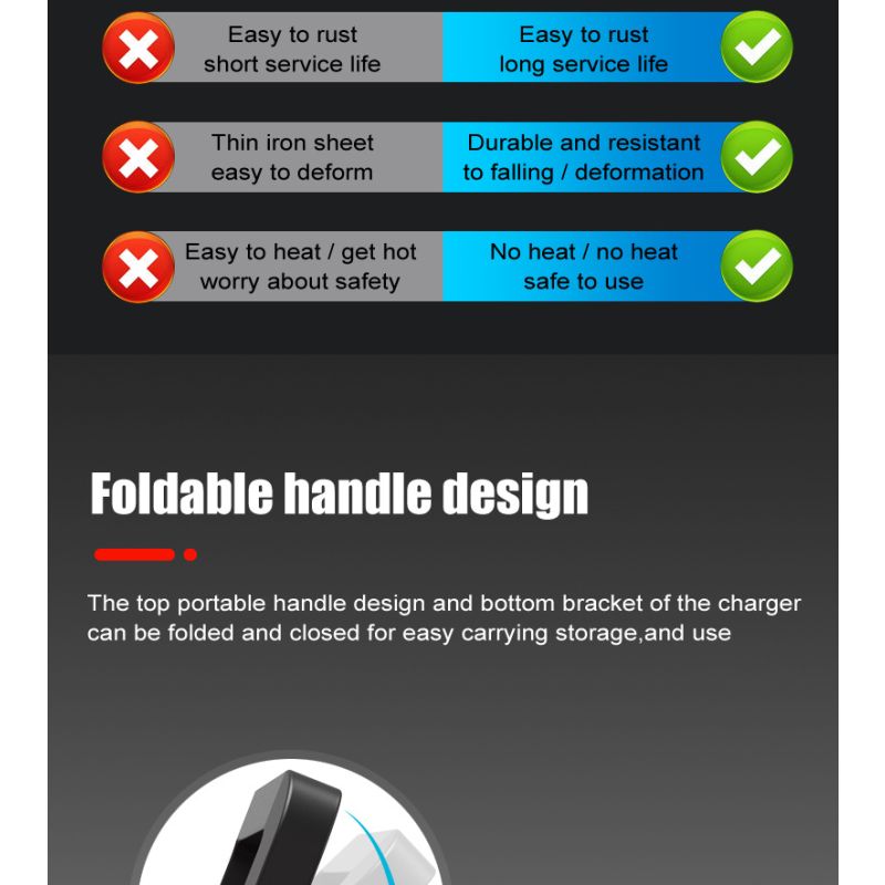 Cargador de batería FOXSUR 20A portátil para coche camión 12V 24V AGM LiFePO4 con carga en 7 etapas versátil